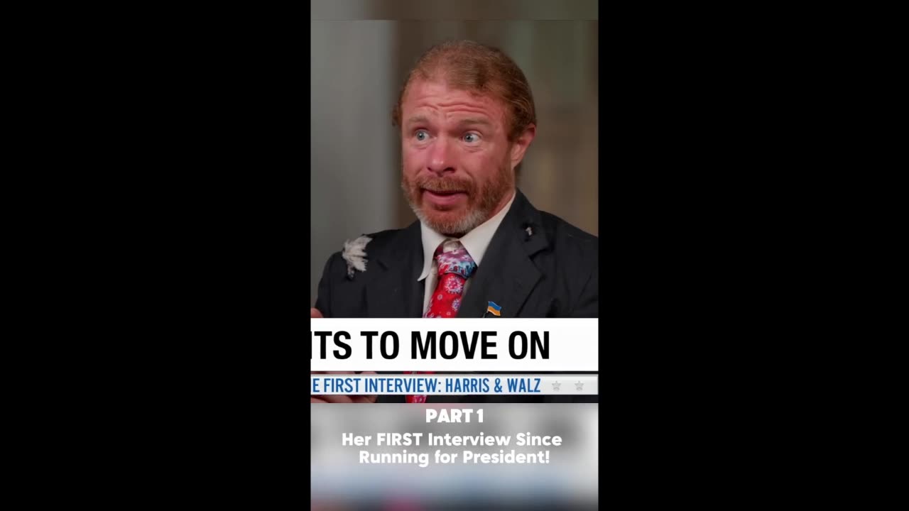 FIRST INTERVIEW BEFORE ELECTION-KAMALA/WALZ by JPSears (Humor)