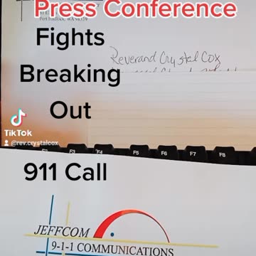 Fights Breaking Out. 911 Call from Julie Jaman Press Conference Port Townsend