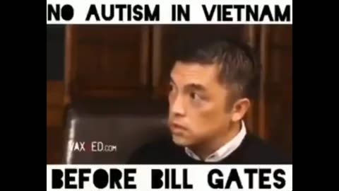 No autism in Vietnam before Bill Gates