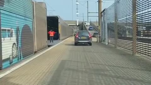 Underground Train From England to France!