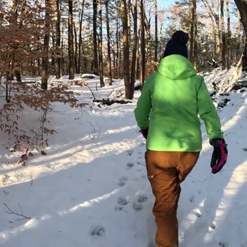 GoPro Hero 11 Black Ultra Slow Motion #hiking #winter #gopro