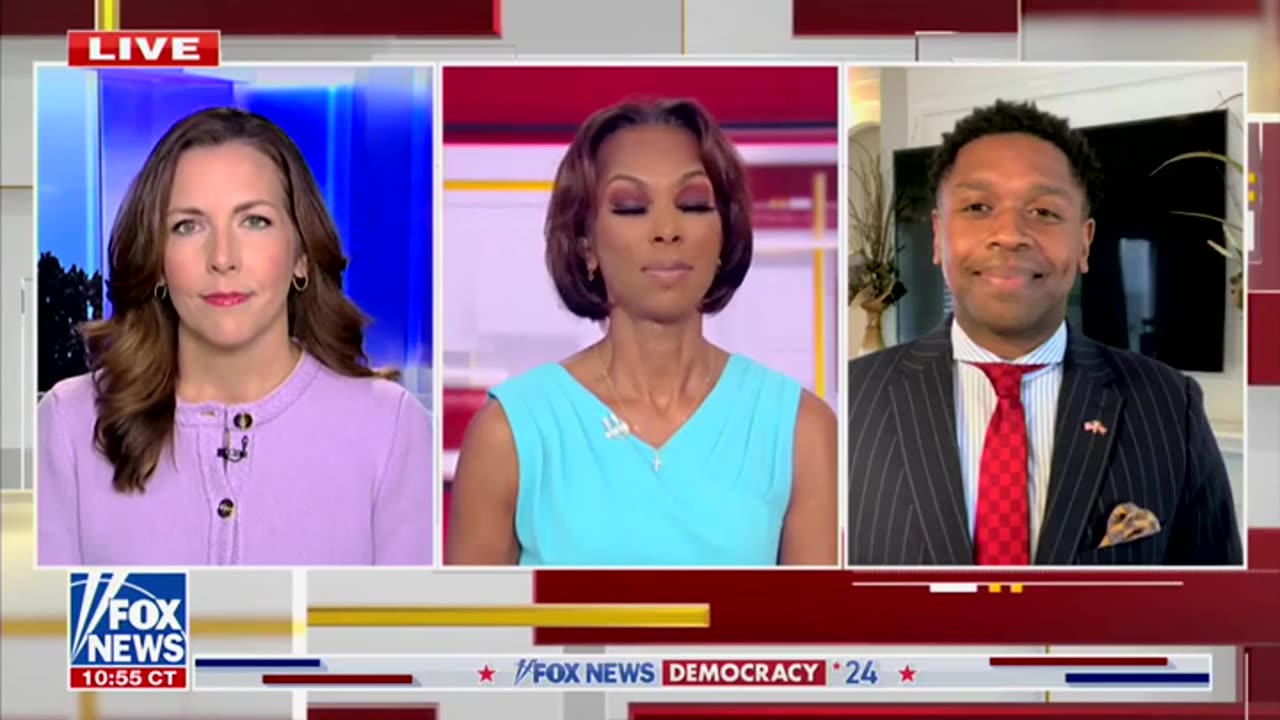 Harris Faulkner Cuts Dem Guest Off At The Pass As He Tries To Change Subject