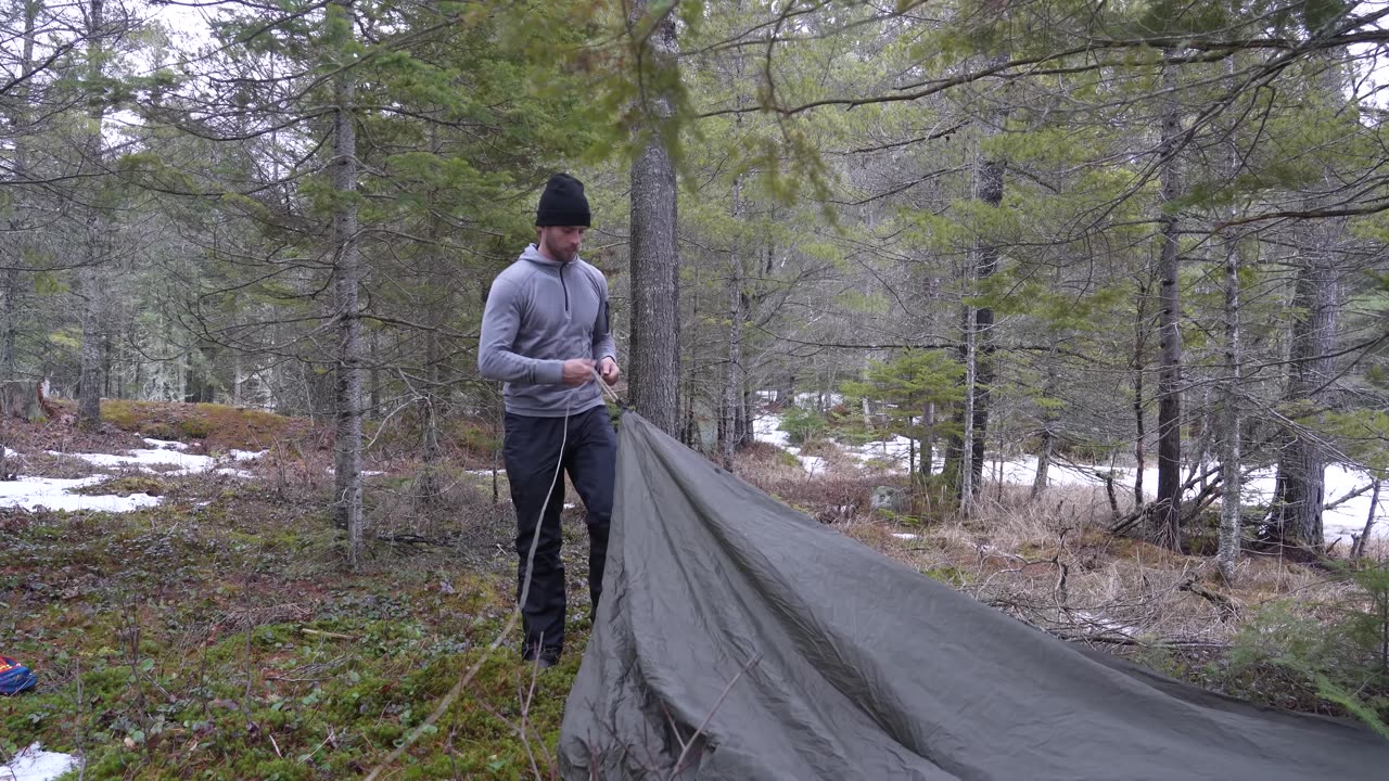 Solo Camping and Cooking with Swedish Reflector Oven