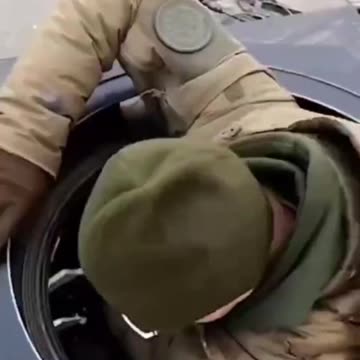 Reznikov climbed over a Western given tank, asked where was the way to Moscow