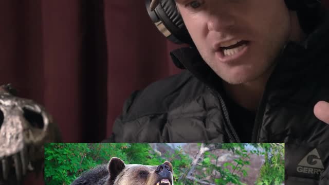 Hunter Gags Out Grizzly - Podcast Clip