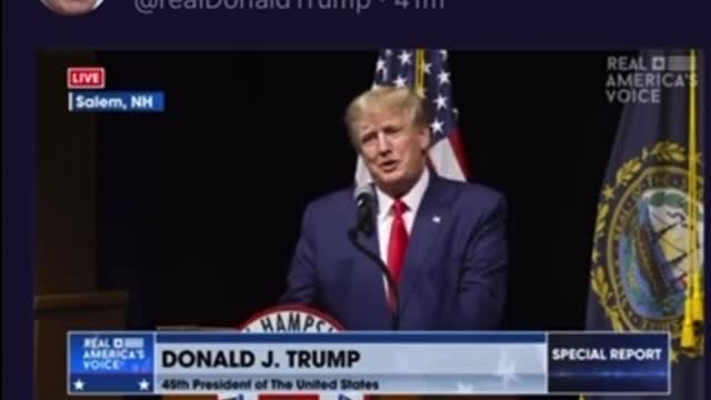 Trump's Speech about Bidens Son