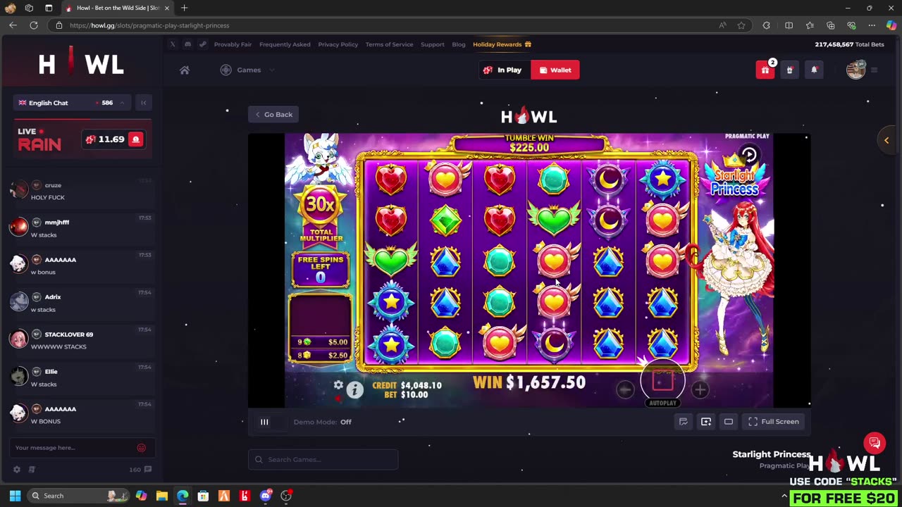 "Big Money Plays !howl" - 11-30-2024 - Stackswopo MonkeyApp & Gambling Stream