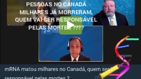 mRNA já matou milhares de pessoas no Canadá, quem irá pagar por esses MORTES ?