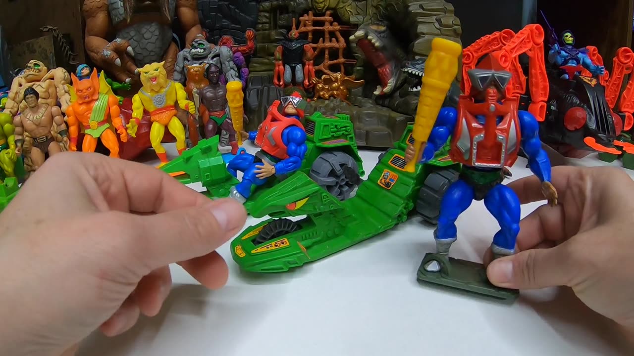 Masters Of The Universe Origins Mekaneck And Ground Ripper Review! MOTU Origins!