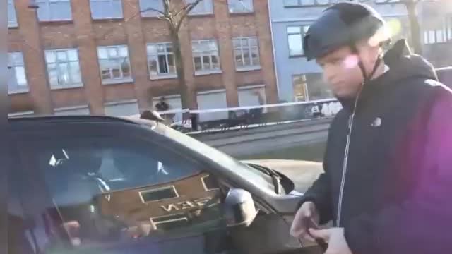 Far-right Danish politician burns Koran outside mosque