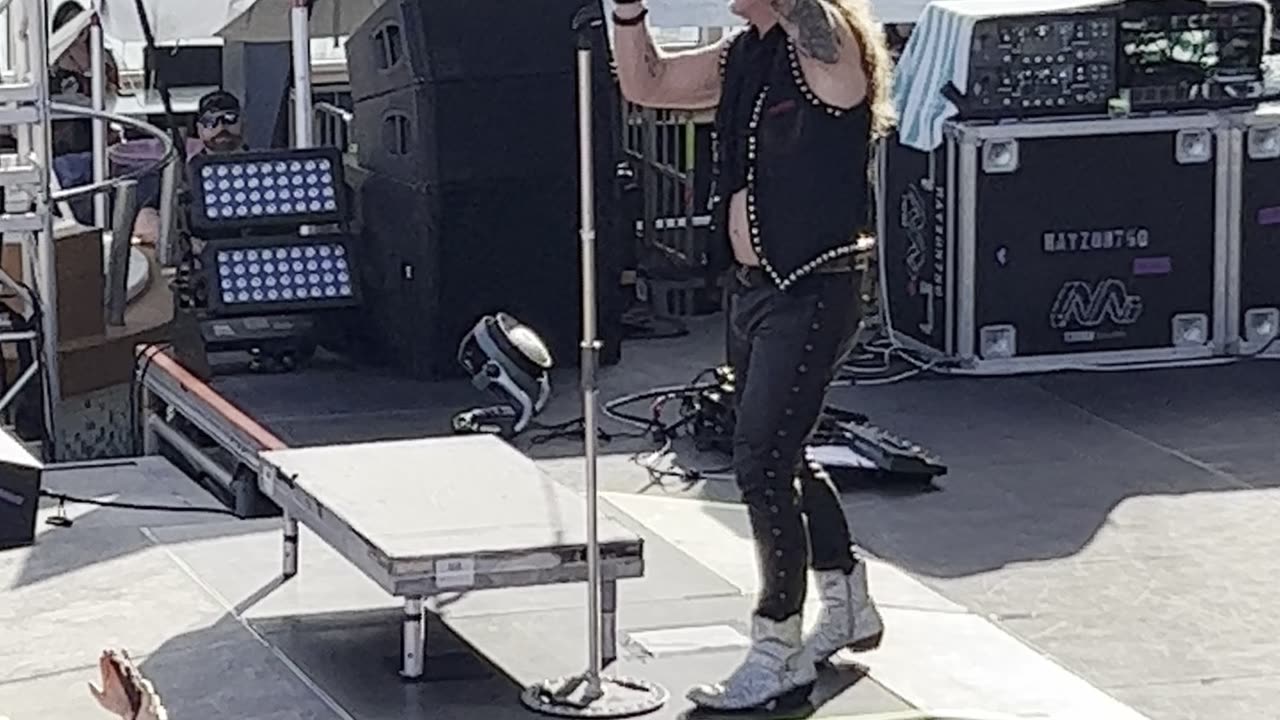Beginning of Sane by Fozzy Live from Chris Jericho Cruise 4 Leaf Clover 2023
