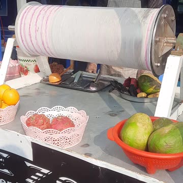 Amazing Ice Creams | Viral Ice Creams | Roller Coaster Ice Cream #streetfood #shorts