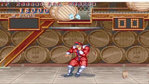 M. Bison (Bonus Stage Barrels)