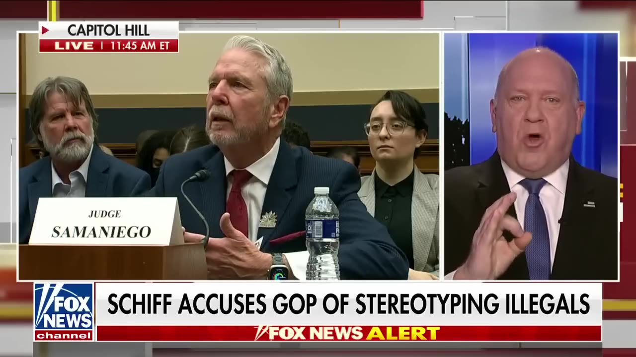 Adam Schiff uses border hearing to attack Republicans