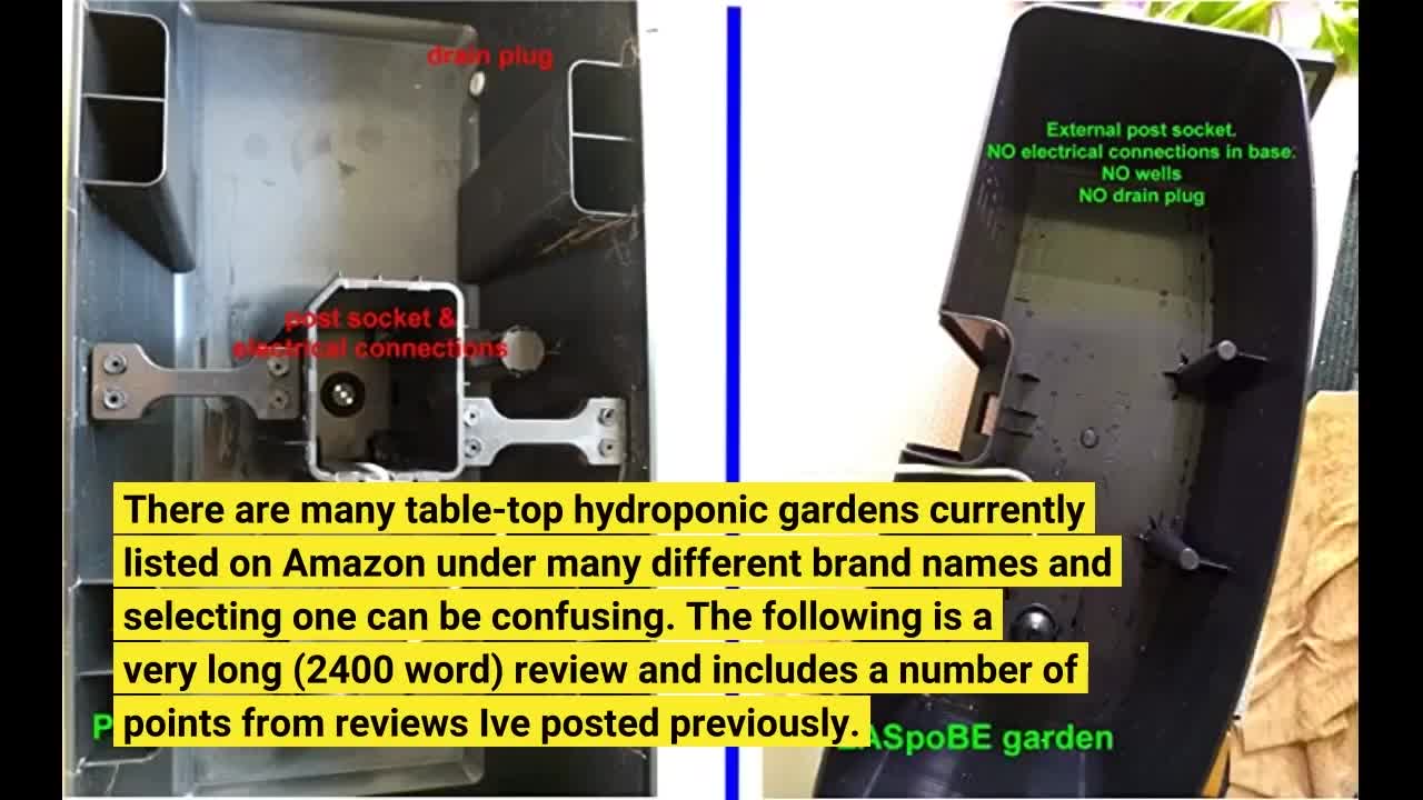 Hydroponic Growing System Indoor Herb Garden -Overview