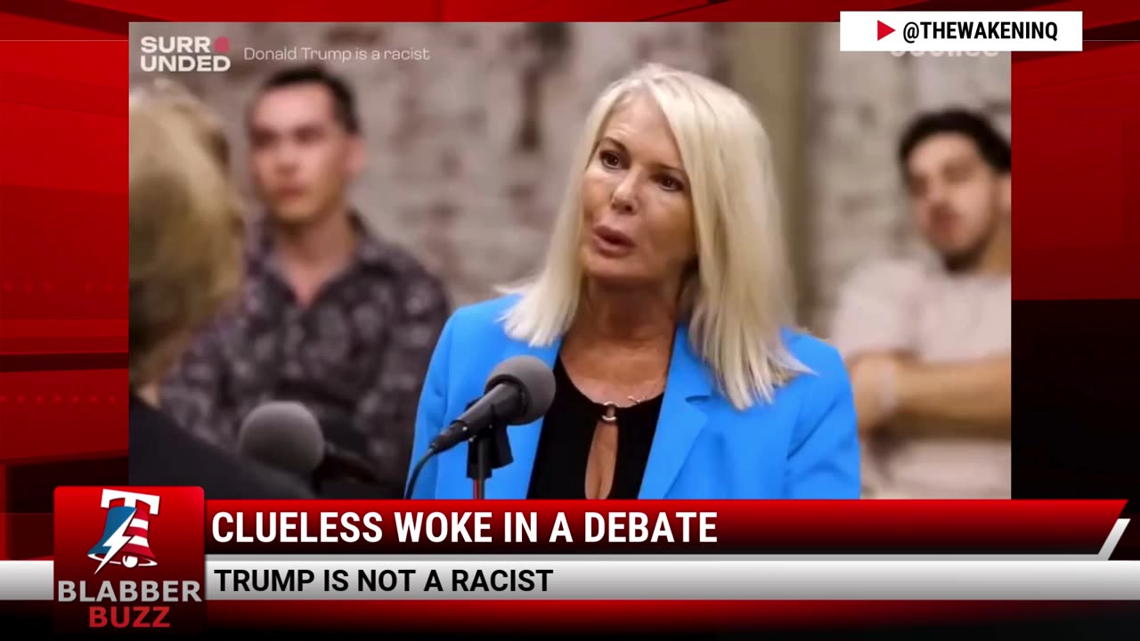 Clueless Woke In A Debate