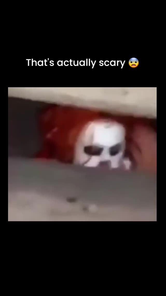 Scary video