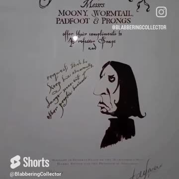 Messrs. Moony, Wormtail, Padfoot, and Prongs #snape #prisonerofazkaban #harrypotter #wizardingworld