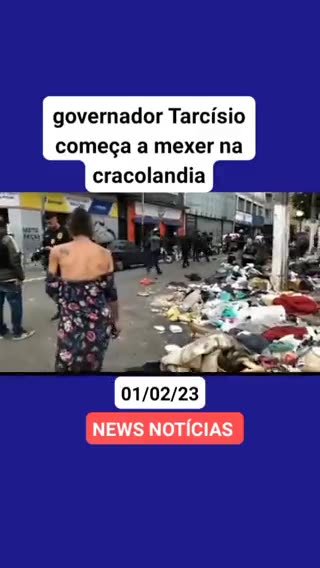 Tarcisio desmantelar cracolandia
