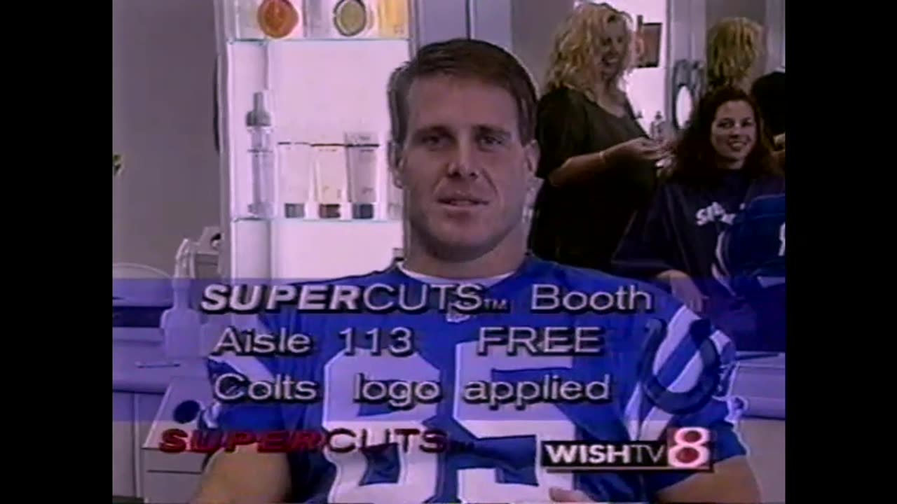 November 14, 2000 - Indianapolis Colt Ken Dilger for Supercuts