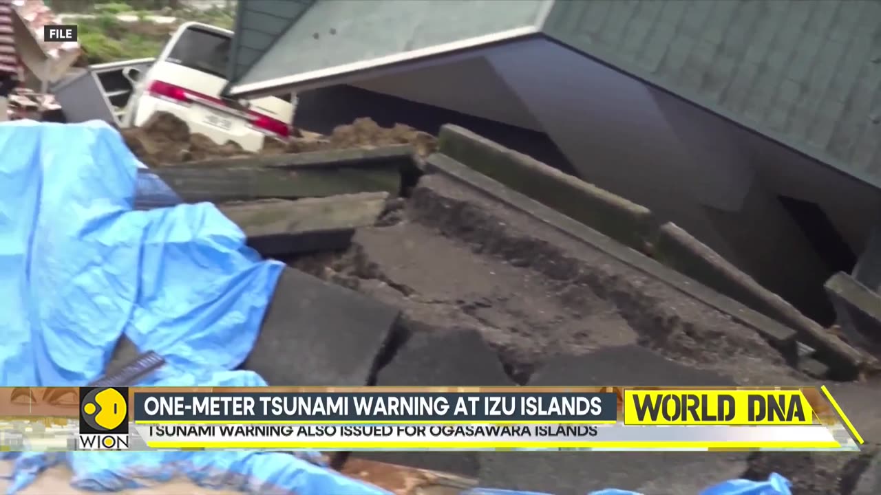 Japan: Tsunami Warning Issued After 5.6 Magnitude Earthquake | World DNA | World News | WION