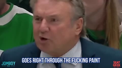 Dallas Stars coach lets refs hear it!