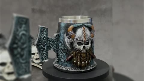 Viking Stainless Steel Beer Mug