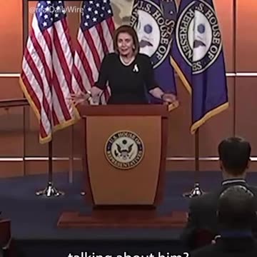 Pelosi - Nancy Going Off On Trump