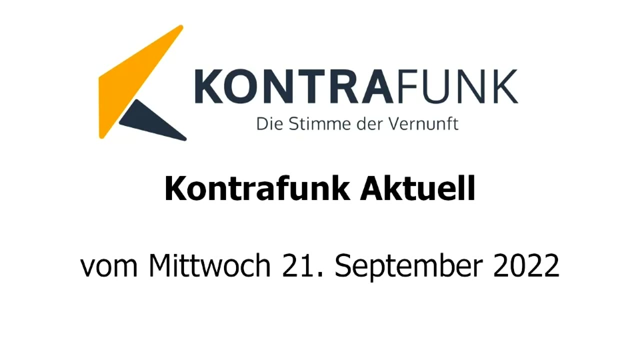 Kontrafunk aktuell vom 21. September 2022