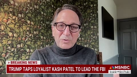 Andrew Weissmann meltdown Trump FBI pick Patel