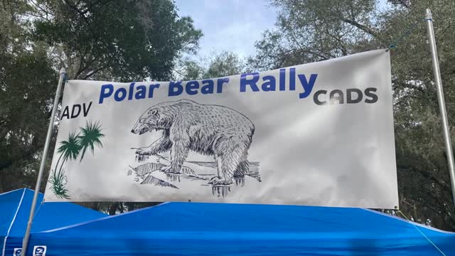 Polar Bear Adventure Rally January 5th-8th, 2023 at Gold Head Branch State Park Keystone Heights, FL