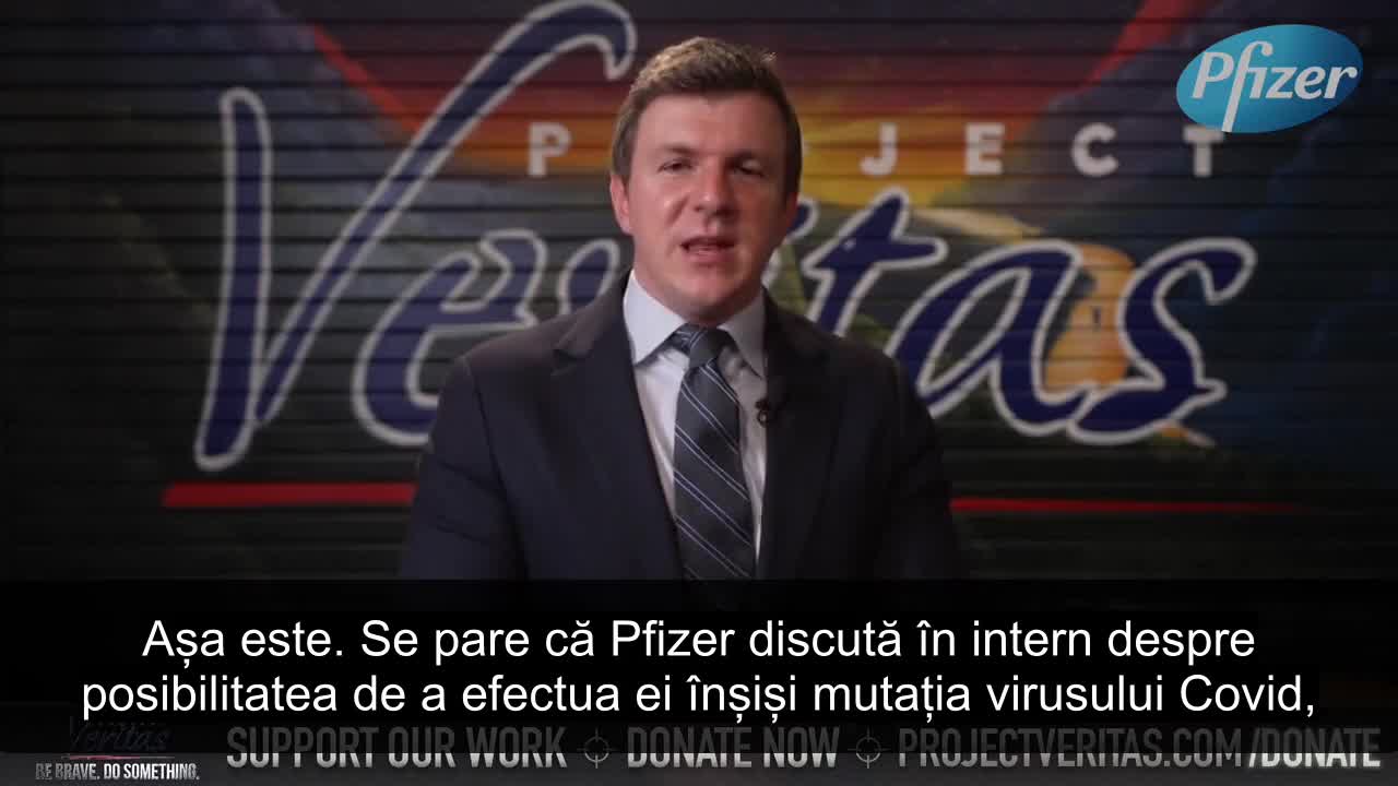 Project Veritas dezvăluie comentarii ȘOCANTE ale directorului de cercetare Pfizer