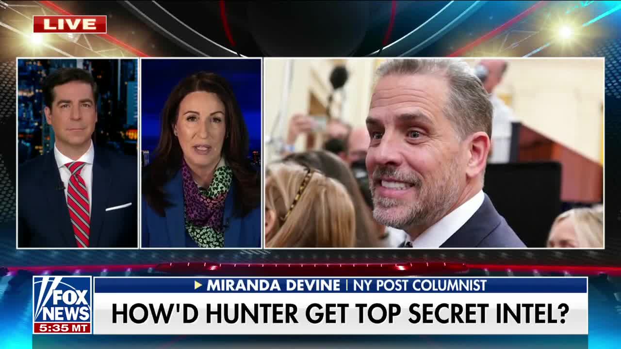 Miranda Devine Joe and Hunter Biden are 'inextricably linked' by classified documents