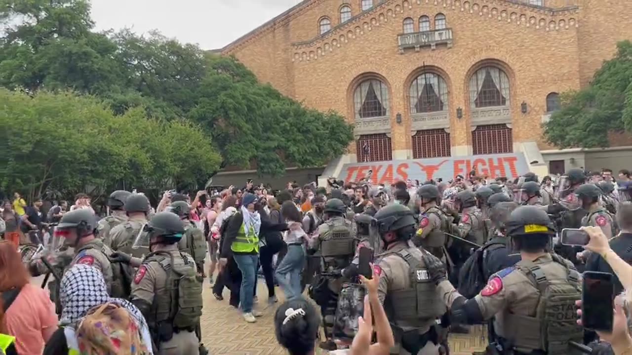 Texas police arrested dozens of students attempting to set up pro-Gaza encampment at UT Austin