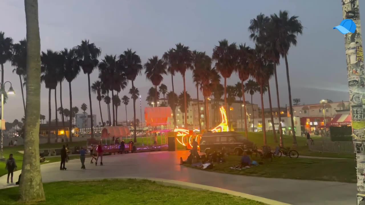 The Venice Beach #AfterBurn is about to get rolling, literally!