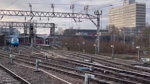 Trains at Crewe