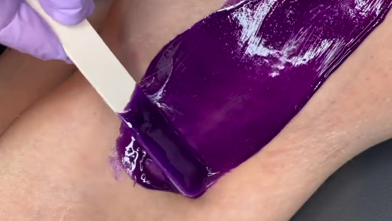 Expert Underarm Waxing Tutorial with Purple Seduction Hard Wax | Waxxed by Leyla