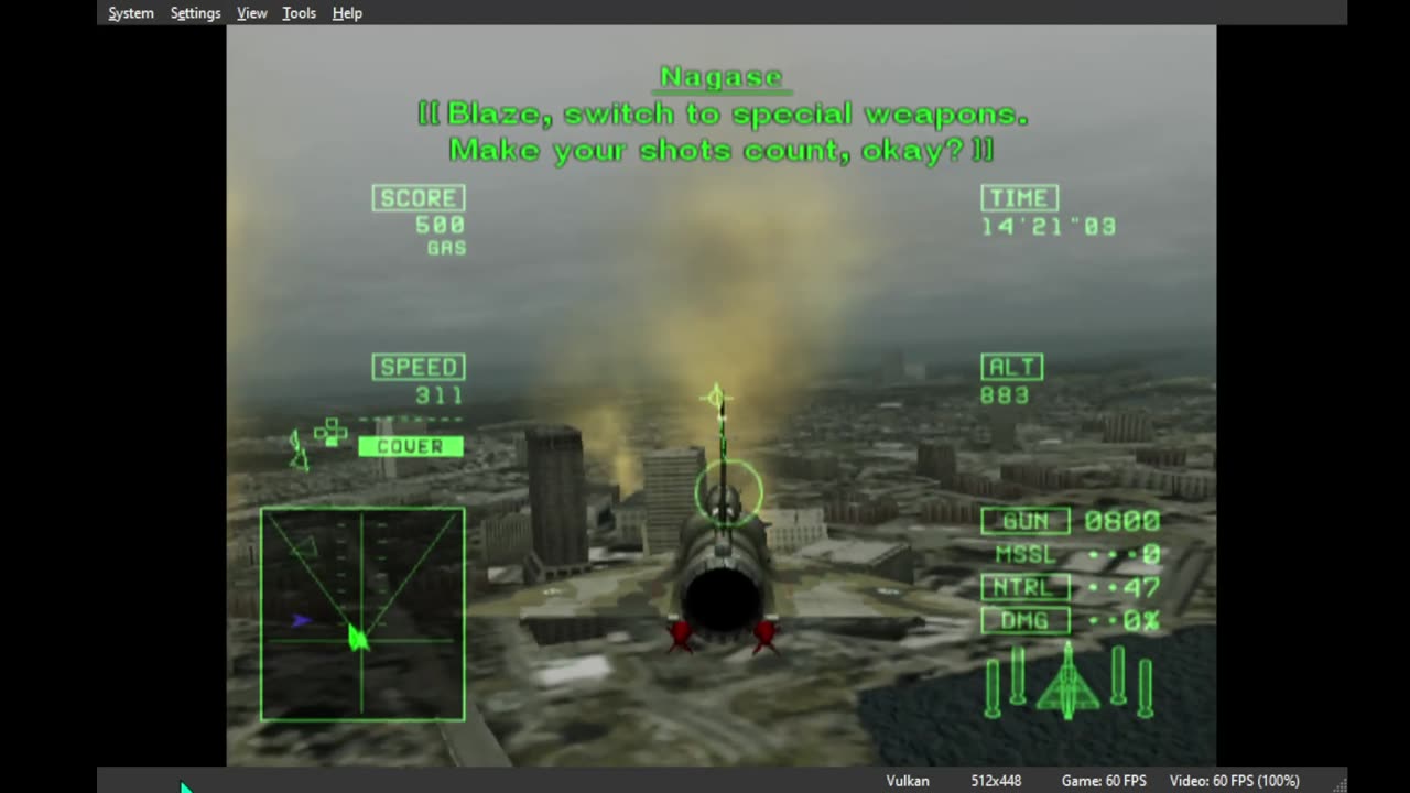 ace combat 5 p3 - they tricked me with an old jet and no guns