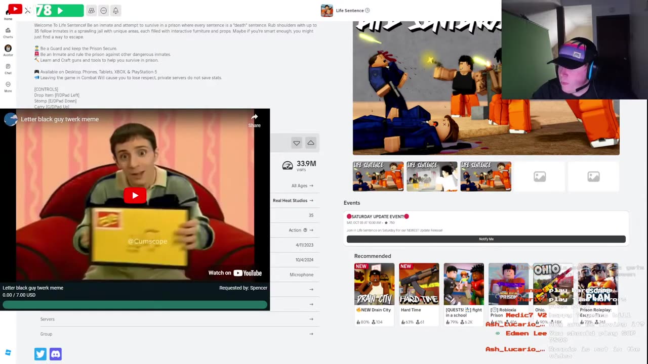 Bill Jensen YouTube Livestream 10/4/24