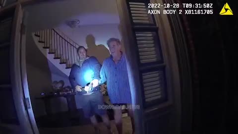 Paul Pelosi Body Cam Footage Released - 1/27/23