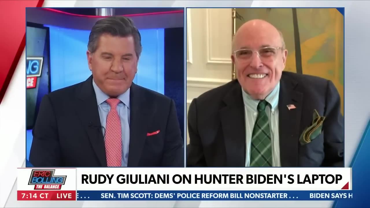 Rudy Giuliani: Hunter laptop 'most incriminating in American legal history'