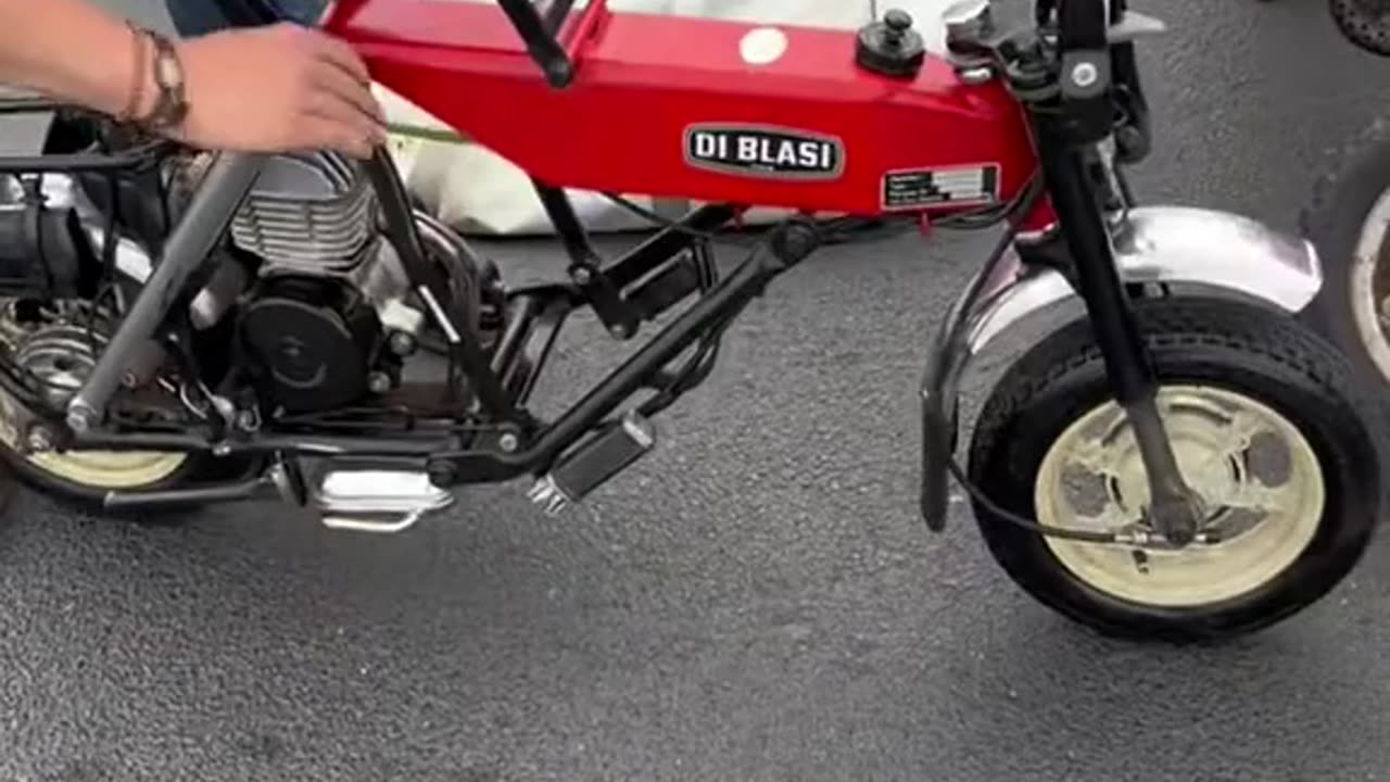 Folding motorcycle advance technology