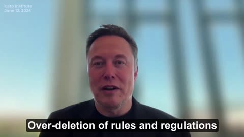 ELON: WE SHOULDN’T BE AFRAID TO DELETE TOO MANY RULES AND REGULATIONS