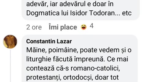 Ereticul Ionut Mavrichi SUSTINE impreuna slujirea vaticanizatului Elpidifor cu Cardinalul Timothy