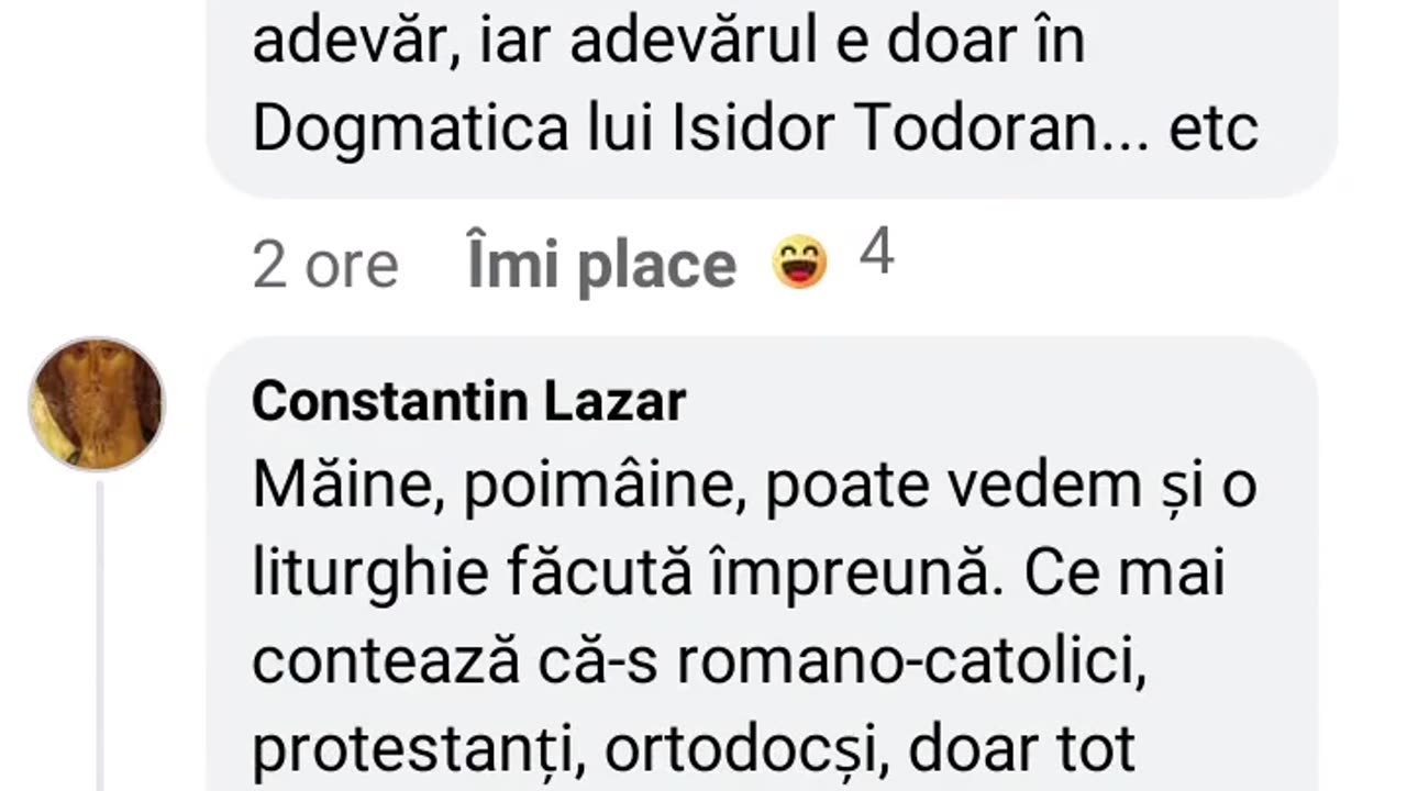 Ereticul Ionut Mavrichi SUSTINE impreuna slujirea vaticanizatului Elpidifor cu Cardinalul Timothy