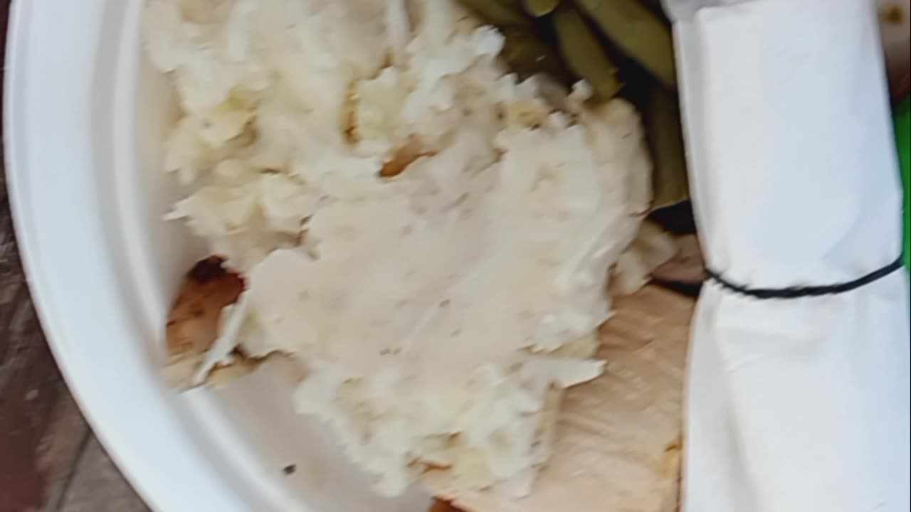 Thank You, Lord for this free meal!