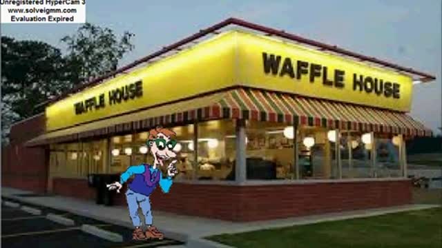 Drew Pickles goes to Waffle House