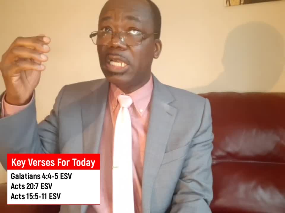 WHY DO CHRISTIANS NOT OBSERVE THE SABBATH_ Part 4 (ENGLISH) Bro Paul Offin - Church of Christ