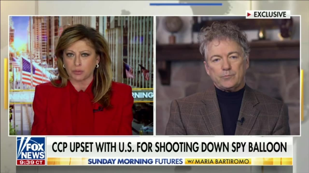 Dr. Paul Joins Sunday Morning Futures to Discuss Chinese Spy Balloon - February 5, 2023