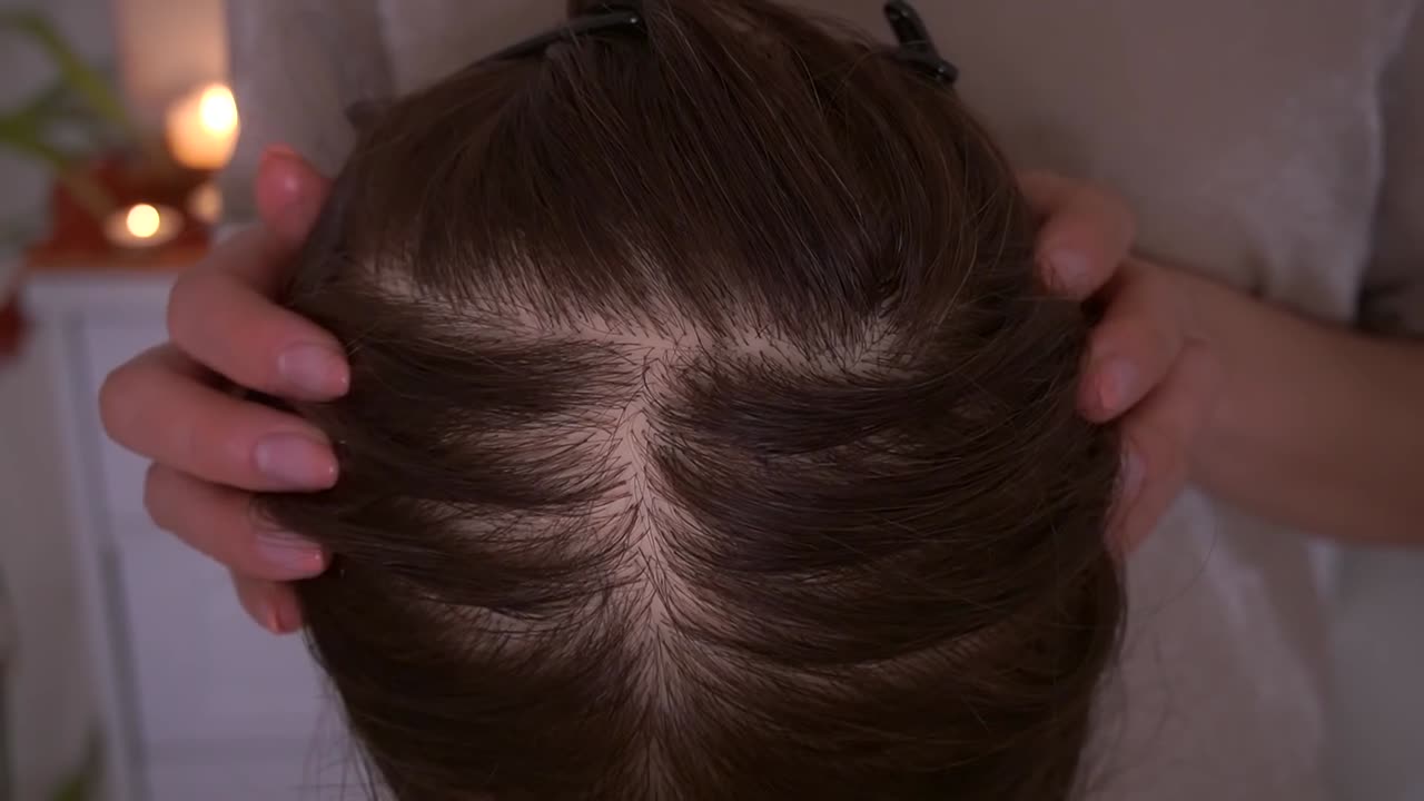 [ASMR] Tingles Scalp Scratching with Nails | Stress Relief | Relaxing | No Talking